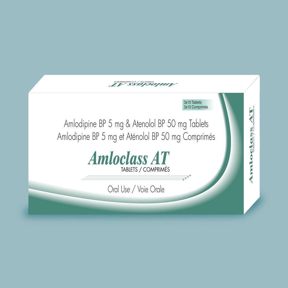 Amloclass AT Tablet box